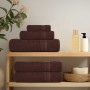 Toallas de jabón 10 uds marrón 30x30 cm 360 gsm 100% algodón de , Toallas - Ref: Foro24-136754, Precio: 25,00 €, Descuento: %
