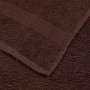 Toallas de ducha 2 uds 100% algodón marrón 70x140 cm 360 gsm de , Toallas - Ref: Foro24-136761, Precio: 24,44 €, Descuento: %