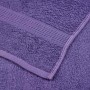Toallas 2 uds 100% algodón morado 100x200 cm 600 gsm de , Toallas - Ref: Foro24-136890, Precio: 40,35 €, Descuento: %