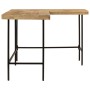 Escritorio madera maciza mango y hierro 165x110x77 cm de , Escritorios - Ref: Foro24-353333, Precio: 296,00 €, Descuento: %