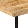 Escritorio madera maciza mango y hierro 165x110x77 cm de , Escritorios - Ref: Foro24-353333, Precio: 296,00 €, Descuento: %