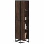 Aparador alto madera ingeniería marrón roble 35,5x35x139cm de , Aparadores - Ref: Foro24-849058, Precio: 95,51 €, Descuento: %