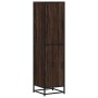 Aparador alto madera ingeniería marrón roble 35,5x35x139cm de , Aparadores - Ref: Foro24-849058, Precio: 95,51 €, Descuento: %