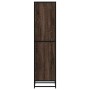 Aparador alto madera ingeniería marrón roble 35,5x35x139cm de , Aparadores - Ref: Foro24-849058, Precio: 95,51 €, Descuento: %