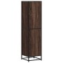 Aparador alto madera ingeniería marrón roble 35,5x35x139cm de , Aparadores - Ref: Foro24-849058, Precio: 95,51 €, Descuento: %