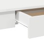 Escritorio de madera contrachapada blanco 100x45x75 cm de , Escritorios - Ref: Foro24-860427, Precio: 62,92 €, Descuento: %