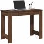 Escritorio de madera de ingeniería roble marrón 100x45x75 cm de , Escritorios - Ref: Foro24-860433, Precio: 61,93 €, Descuent...
