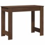 Escritorio de madera de ingeniería roble marrón 100x45x75 cm de , Escritorios - Ref: Foro24-860433, Precio: 61,93 €, Descuent...