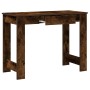 Escritorio de madera contrachapada roble ahumado 100x45x75 cm de , Escritorios - Ref: Foro24-860431, Precio: 63,44 €, Descuen...