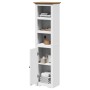 Mueble de baño BODO blanco y marrón 44x30x160 cm de , Muebles de baño - Ref: Foro24-4016861, Precio: 129,92 €, Descuento: %