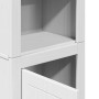 Mueble de baño BODO blanco y marrón 44x30x160 cm de , Muebles de baño - Ref: Foro24-4016861, Precio: 129,92 €, Descuento: %