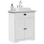 Mueble de baño con lavabo BODO blanco 70x35x80 cm de , Muebles de baño - Ref: Foro24-4016863, Precio: 124,12 €, Descuento: %