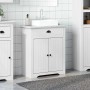 Mueble de baño con lavabo BODO blanco 70x35x80 cm de , Muebles de baño - Ref: Foro24-4016863, Precio: 124,12 €, Descuento: %