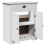 Mueble de baño con lavabo BODO blanco 70x35x80 cm de , Muebles de baño - Ref: Foro24-4016863, Precio: 124,12 €, Descuento: %