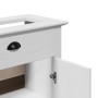 Mueble de baño con lavabo BODO blanco 70x35x80 cm de , Muebles de baño - Ref: Foro24-4016863, Precio: 124,12 €, Descuento: %