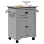 Carrito de cocina BODO gris 72x45x80 cm de , Carros de cocina y comedor - Ref: Foro24-4016877, Precio: 140,41 €, Descuento: %
