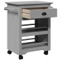 Carrito de cocina BODO gris 67,5x45x80 cm de , Carros de cocina y comedor - Ref: Foro24-4016880, Precio: 110,44 €, Descuento: %
