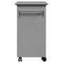 Carrito de cocina BODO gris 67,5x45x80 cm de , Carros de cocina y comedor - Ref: Foro24-4016880, Precio: 110,44 €, Descuento: %