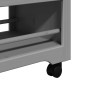 Carrito de cocina BODO gris 67,5x45x80 cm de , Carros de cocina y comedor - Ref: Foro24-4016880, Precio: 110,44 €, Descuento: %