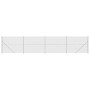 Cerca de alambre con brida plateada 1,6x10 m de , Paneles de vallas - Ref: Foro24-154036, Precio: 67,88 €, Descuento: %