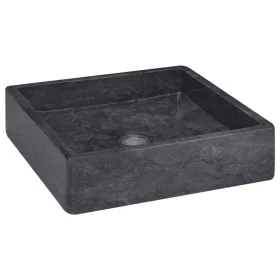 Lavabo mármol negro 40x40x10 cm de vidaXL, Lavabos - Ref: Foro24-149169, Precio: 117,53 €, Descuento: %