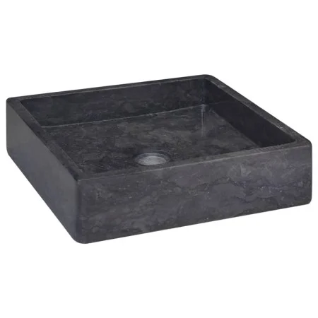 Lavabo mármol negro 40x40x10 cm de vidaXL, Lavabos - Ref: Foro24-149169, Precio: 117,53 €, Descuento: %