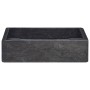 Lavabo mármol negro 40x40x10 cm de vidaXL, Lavabos - Ref: Foro24-149169, Precio: 119,03 €, Descuento: %