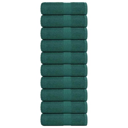 Toallas de jabón 10 uds verde 30x30 cm 360 gsm 100% algodón de , Toallas - Ref: Foro24-136850, Precio: 19,07 €, Descuento: %