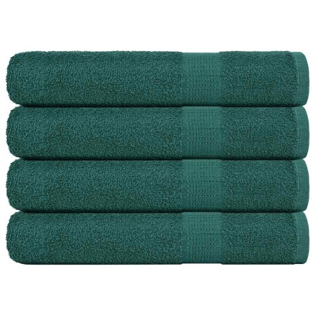 Toallas 4 piezas verde 100x200 cm 360 gsm 100% Algodón de , Toallas - Ref: Foro24-136867, Precio: 81,80 €, Descuento: %