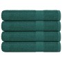 Toallas 4 piezas verde 100x200 cm 360 gsm 100% Algodón de , Toallas - Ref: Foro24-136867, Precio: 81,80 €, Descuento: %