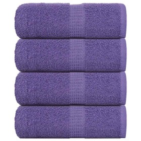 Toallas de jabón 4 uds púrpura 30x30 cm 360 gsm 100% algodón de , Toallas - Ref: Foro24-136873, Precio: 13,36 €, Descuento: %