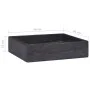 Lavabo mármol negro 40x40x10 cm de vidaXL, Lavabos - Ref: Foro24-149169, Precio: 117,53 €, Descuento: %