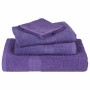 Toallas de jabón 4 uds púrpura 30x30 cm 360 gsm 100% algodón de , Toallas - Ref: Foro24-136873, Precio: 13,36 €, Descuento: %