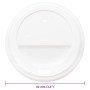 Tapas de cartón para vasos de café Ø80 mm 8oz 1000 uds de , Vasos desechables - Ref: Foro24-4102803, Precio: 38,19 €, Descuen...
