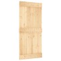 Puerta corredera con herrajes madera maciza de pino 95x210 cm de , Puertas - Ref: Foro24-3332686, Precio: 202,77 €, Descuento: %
