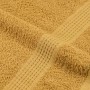 Toallas de mano 2 uds 100% algodón oro 50x100 cm 360 gsm de , Toallas - Ref: Foro24-136806, Precio: 15,73 €, Descuento: %