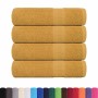 Toallas de ducha 4 uds 100% algodón oro 70x140 cm 360 gsm de , Toallas - Ref: Foro24-136810, Precio: 35,88 €, Descuento: %
