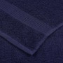 Toallas de mano 2 uds azul marino 50x100cm 360gsm 100% algodón de , Toallas - Ref: Foro24-136782, Precio: 15,43 €, Descuento: %