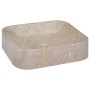 Lavabo gris mármol 40x40x10 cm de vidaXL, Lavabos - Ref: Foro24-149182, Precio: 116,22 €, Descuento: %