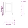 Panel para lavavajillas Porto madera contrachapada blanco de , Armarios de cocina - Ref: Foro24-854127, Precio: 27,52 €, Desc...