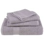 Toallas de ducha 2 uds 100% algodón gris 70x140 cm 360 gsm de , Toallas - Ref: Foro24-136833, Precio: 22,51 €, Descuento: %