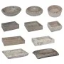 Gray marble sink 40x40x10 cm by vidaXL, Sinks - Ref: Foro24-149182, Price: 111,05 €, Discount: %