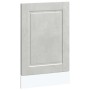 Panel lavavajillas Porto madera contrachapada gris hormigón de , Armarios de cocina - Ref: Foro24-854131, Precio: 27,66 €, De...