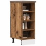 Armario inferior madera ingeniería envejecida 30x44,5x81,5 cm de , Armarios de cocina - Ref: Foro24-854200, Precio: 61,14 €, ...