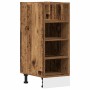 Armario inferior madera ingeniería envejecida 30x44,5x81,5 cm de , Armarios de cocina - Ref: Foro24-854200, Precio: 61,14 €, ...