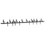 Kit de herrajes para puertas correderas acero negro 305 cm de , Artículos para puertas - Ref: Foro24-3295745, Precio: 262,96 ...