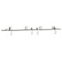 Kit de herrajes para puerta corredera 200 cm acero plateado de , Artículos para puertas - Ref: Foro24-3295766, Precio: 230,02...
