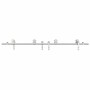 Kit de herrajes para puerta corredera 200 cm acero plateado de , Artículos para puertas - Ref: Foro24-3295766, Precio: 230,02...