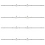 Kit de herrajes para puerta corredera 400 cm acero plateado de , Artículos para puertas - Ref: Foro24-3295772, Precio: 370,67...
