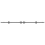 Kit de herrajes para puertas correderas acero negro 305 cm de , Artículos para puertas - Ref: Foro24-3295791, Precio: 120,66 ...